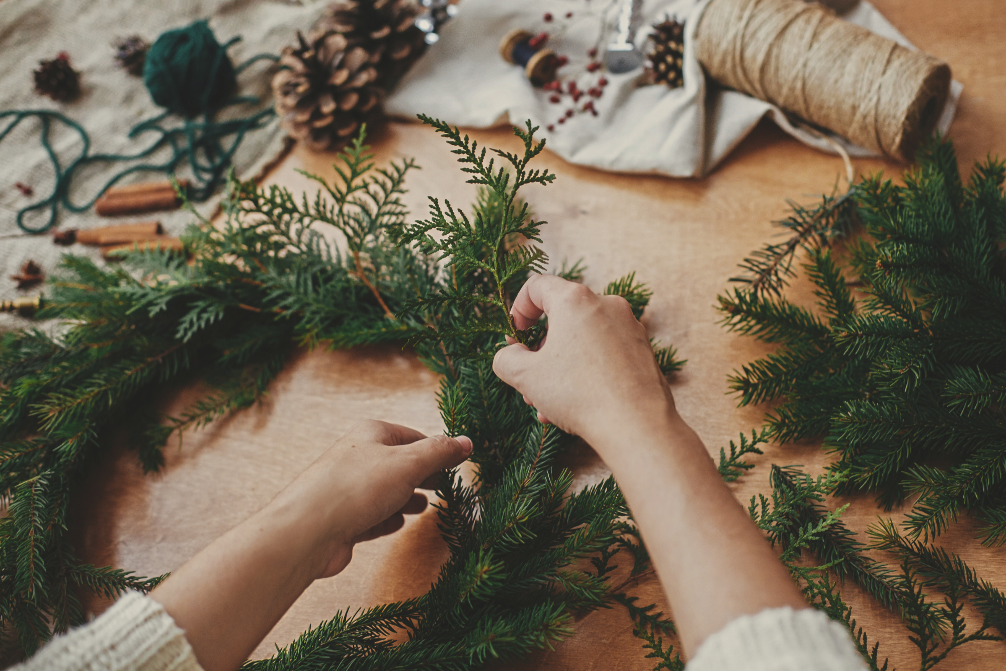 Wreath making class - 28th November